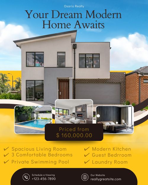 Osario Realty listing flyer